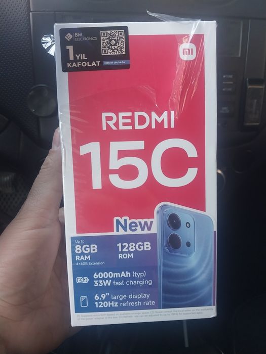 Редми 15 с новиий