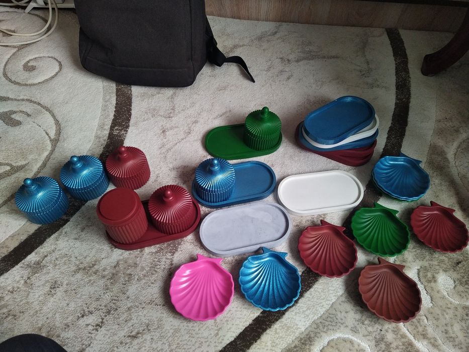 Шкатулка из гипса