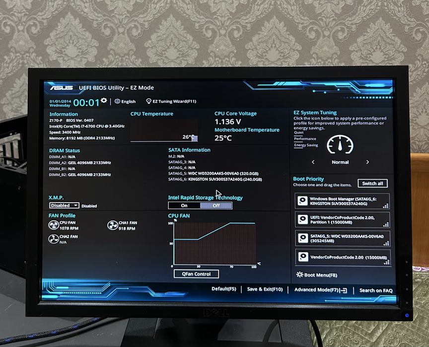 Монитор DELL 20дм