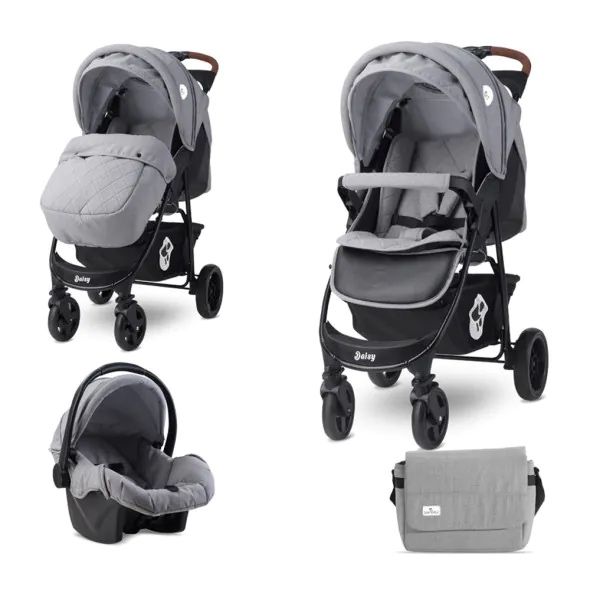 Комбинирана количка LORELLI Daisy 2В1 COOL GREY
