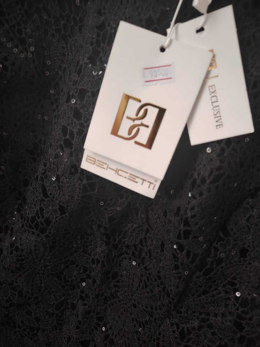 Шикарное черное платье. Турция