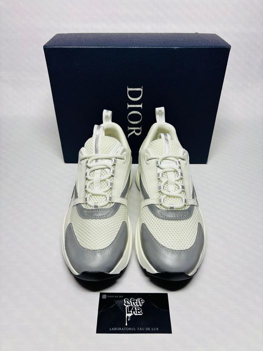 Dior B22 white and silver