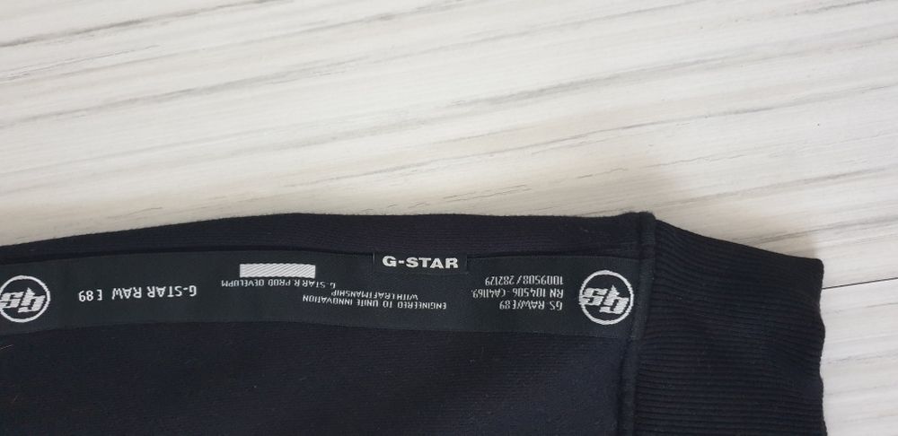 G - Star Logo Type Mens Hoodie Size L НОВО! ОРИГИНАЛ! Мъжки Суичер!