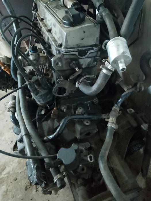 Пассат б4  Двигатель 2е Подрамник коса мозги