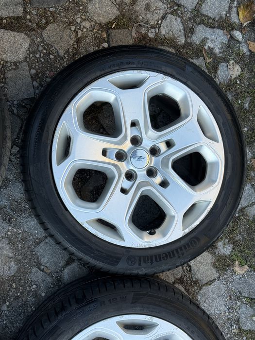 Джанти R18 5х108, ЦО - 63.4  ЕТ 55 J 8 с летни гуми 235/45 R18