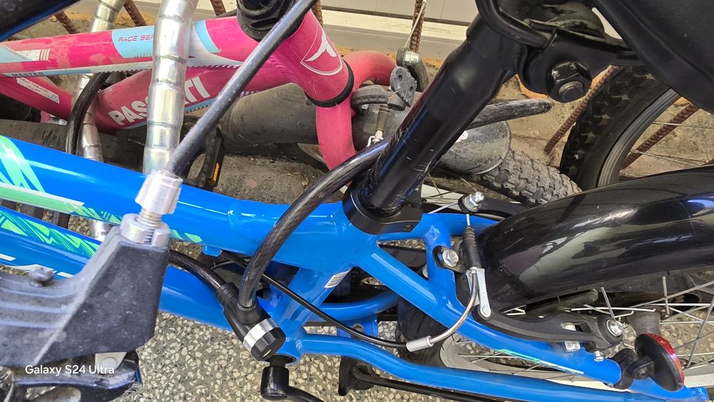 Колело 20цола  ползвано два пъти.Ново.