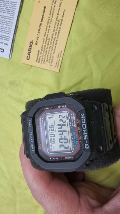 Часовник Casio G-Shock Wave Ceptor Solar