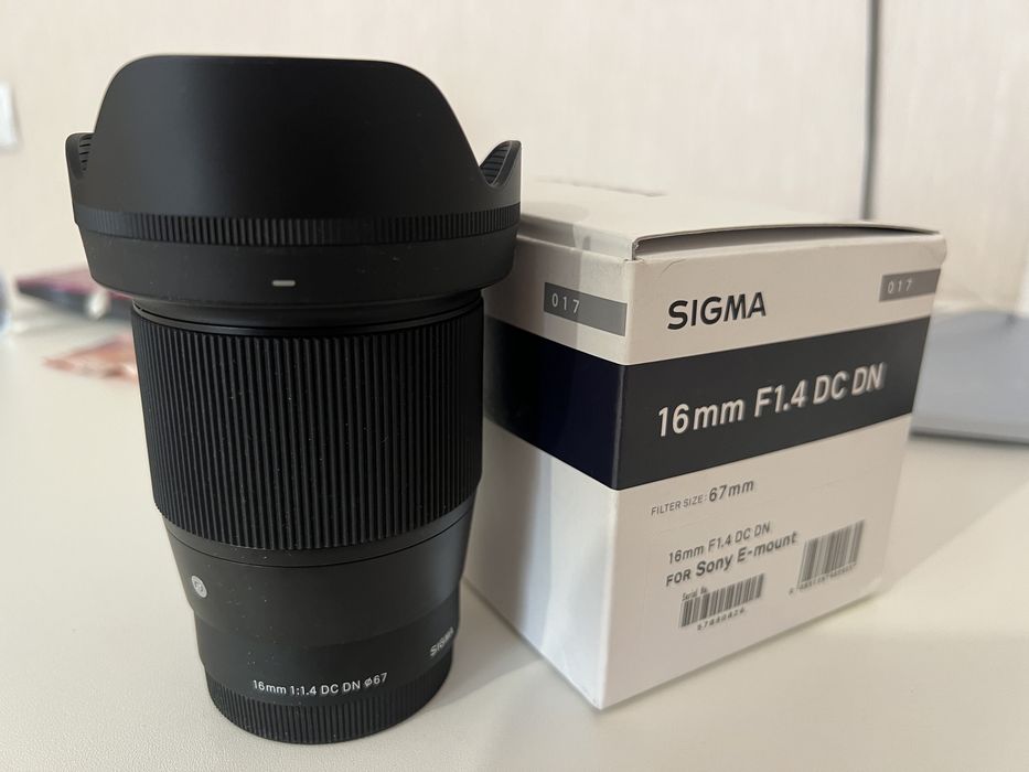 Sigma 16mm f1.4 Sony E