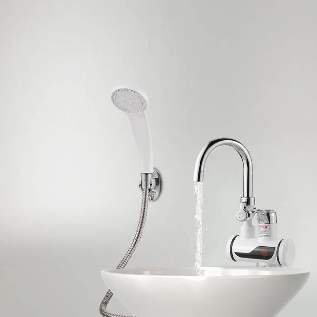 Водонагреватель с душем и без с дисплеем