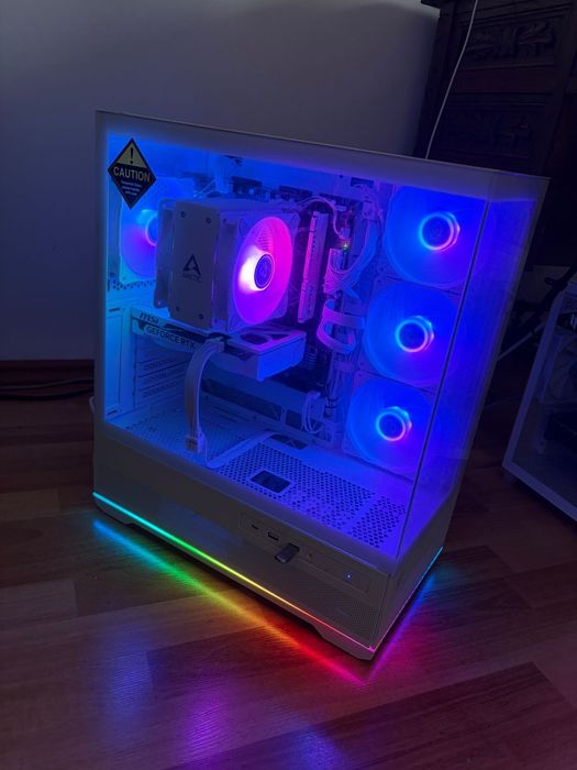 Okazie 2026‼️ PC Gaming  2k White Box DDR5 cu AIO RTX 3080/5060 !