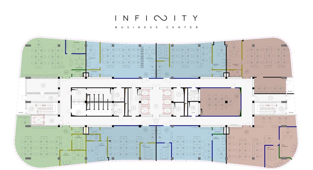 Премиальные офисы в Infinity Business Center