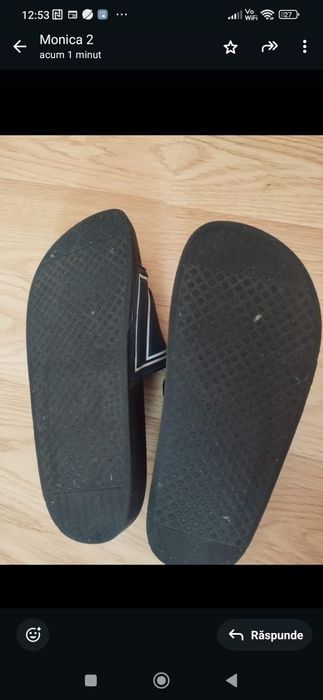 Papuci FILA nr. 36, disponibile 2 perechi