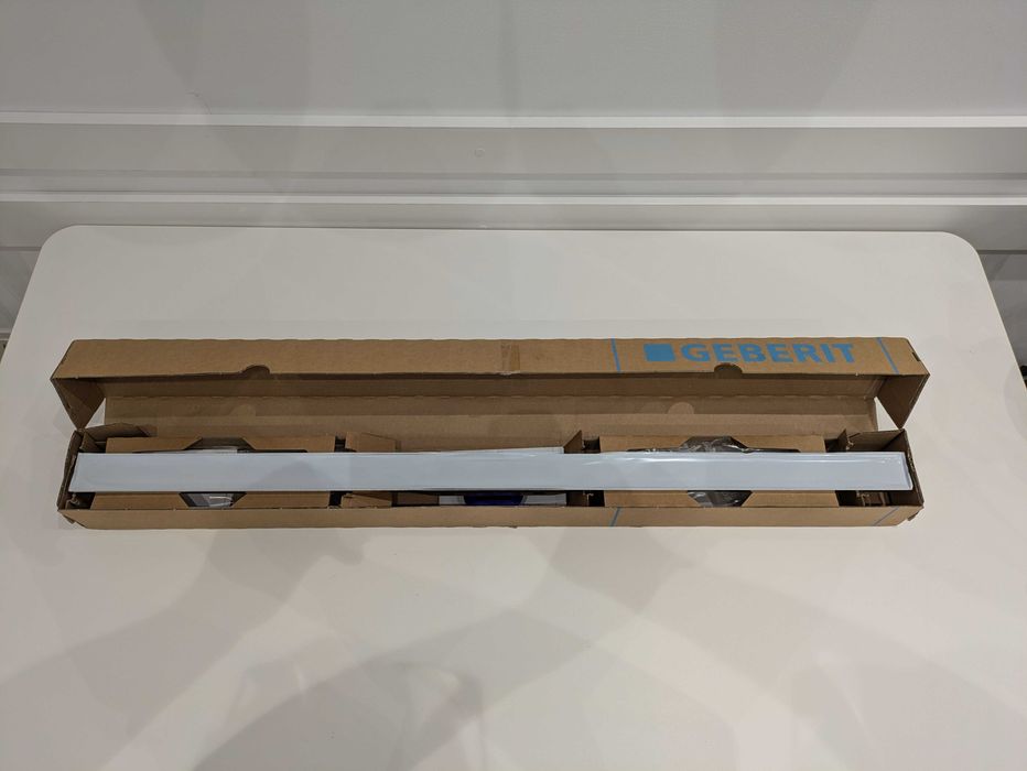 Rigola pentru dus Geberit CleanLine20 otel inoxidabil lustruit, L=30-90cm 154.450.KS.1