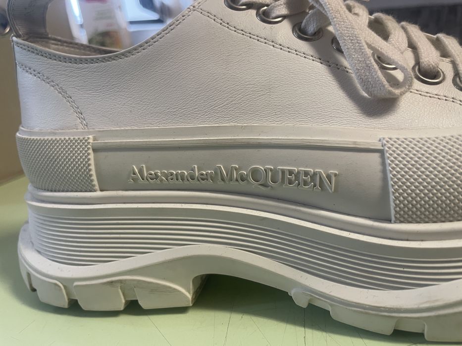 Platforme Alexander McQueen Thread Slick Low Lace