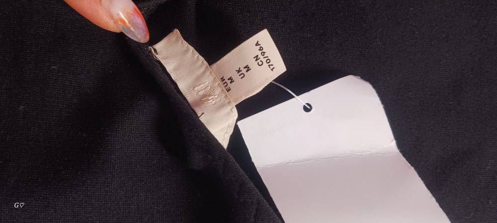 Черна рокля H & M, размер М