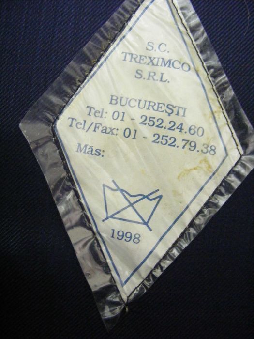 Șapcă albastră, anul 1998 (cod  134)