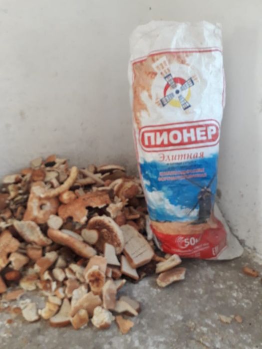 Сухари хлебные  в мешке