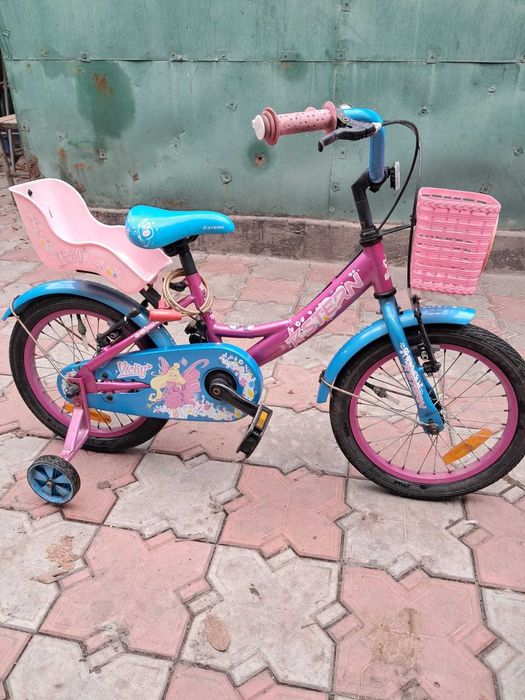 Детский велосипед и самокат