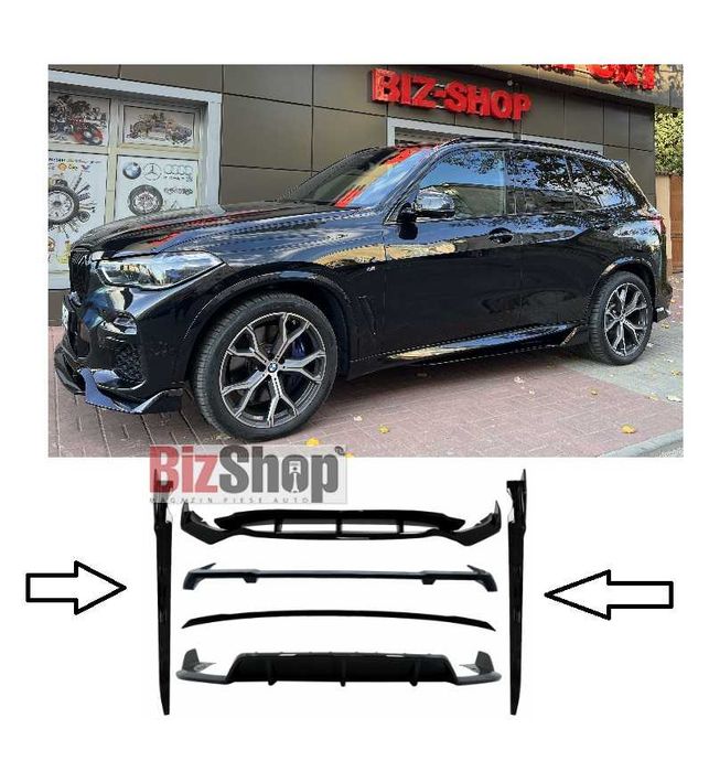 Pachet Exterior Aero BMW X5 G05 (2018-up) M-Tech Black Knight TVA Inc