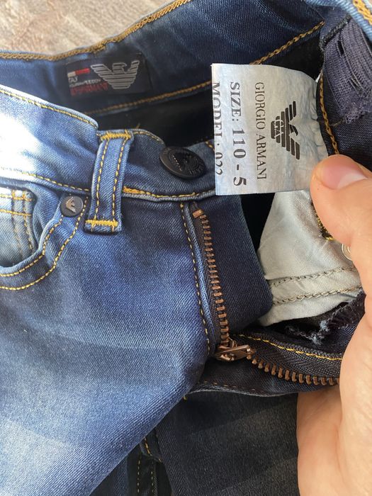 Джинсы детские утепленные