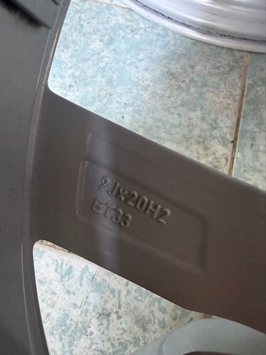 Jante aliaj R20 originale VW Touareg 3 CR ca noi cu senzori presiune
