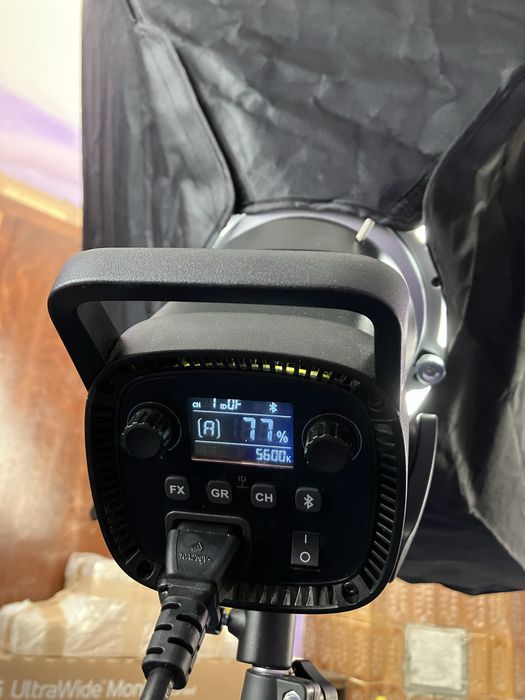 Godox SL60II D cu Softbox Godox 120x80