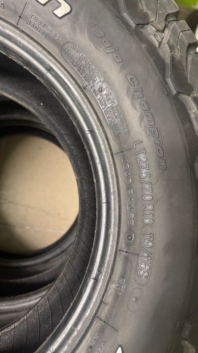 Гуми 275/70/16 BF Goodrich All terrain