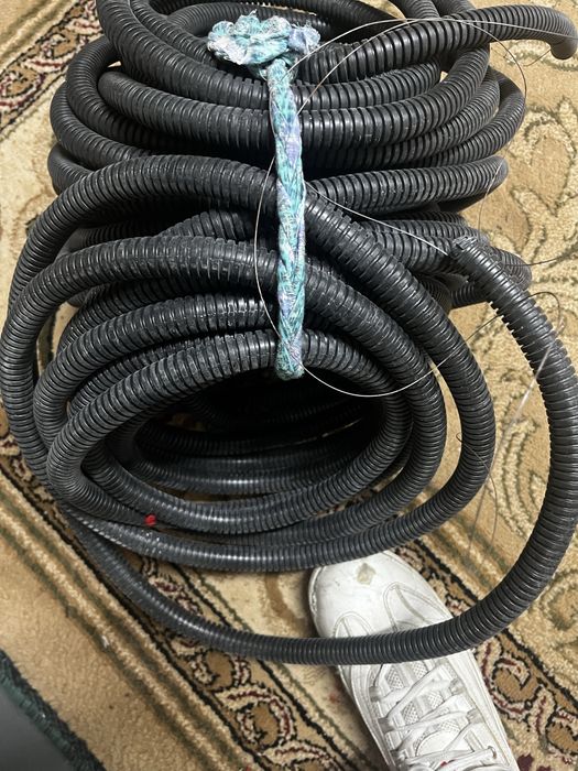 Гофрированный шланг для  кабеля