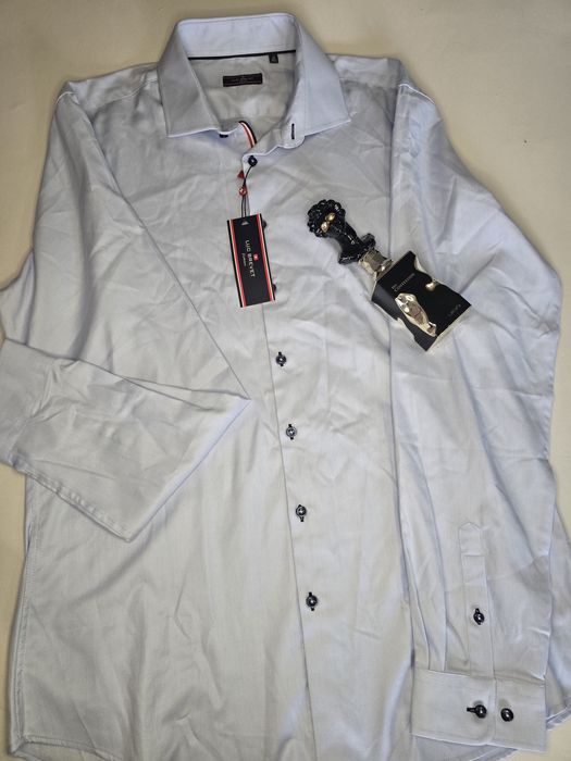 Cămașă barbat Luc Brevet noua  marime L 100% bumbac