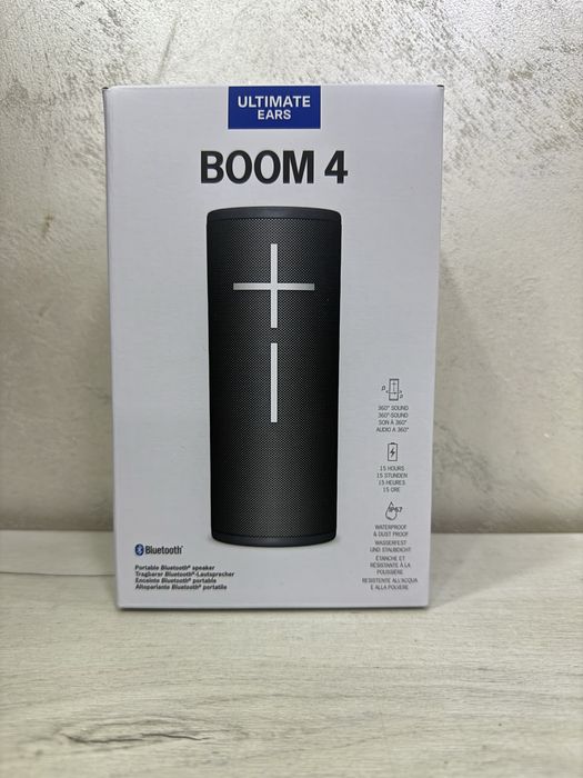 Boxa portabila Logitech Ultimate Ears Boom 4, sigilata !