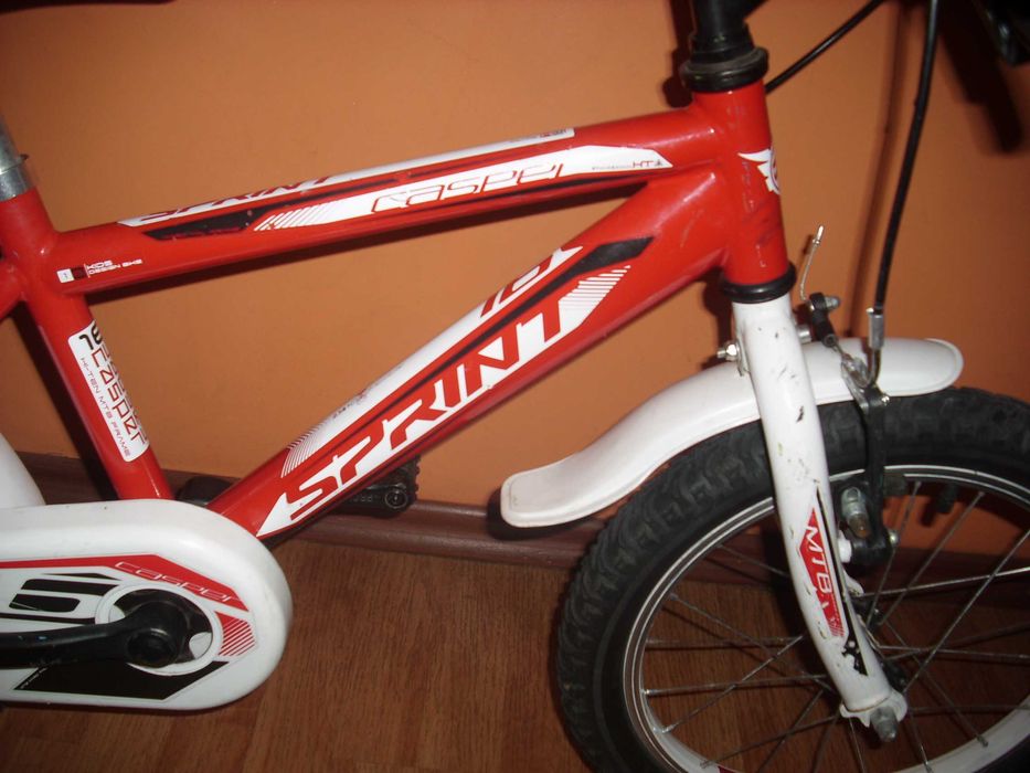 ИЗГОДНО Sprint 16 и 18" детски велосипед,колело с помощни.Промо цена