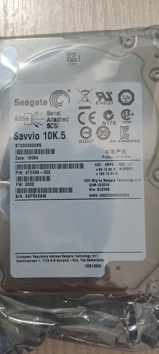 Жесткий диск SAS 300GB