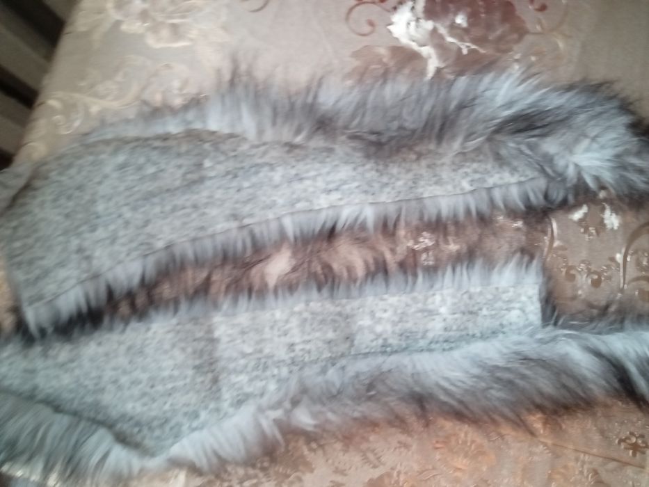 Воротник искусственный под чернобурку