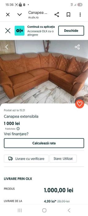 Mobilier ,de uz casnic,coltar