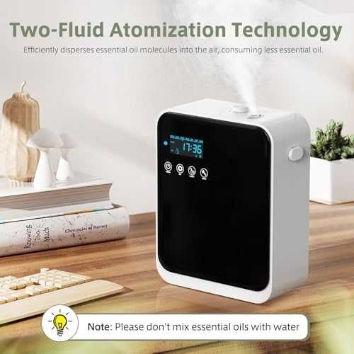 Нов Смарт дифузер за етерични масла 240мл Bluetooth Арома терапия дом