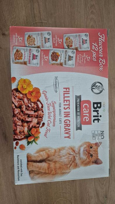 Mancare de pisici Brit Care Cat Fileuri în sos 11 x 85 g