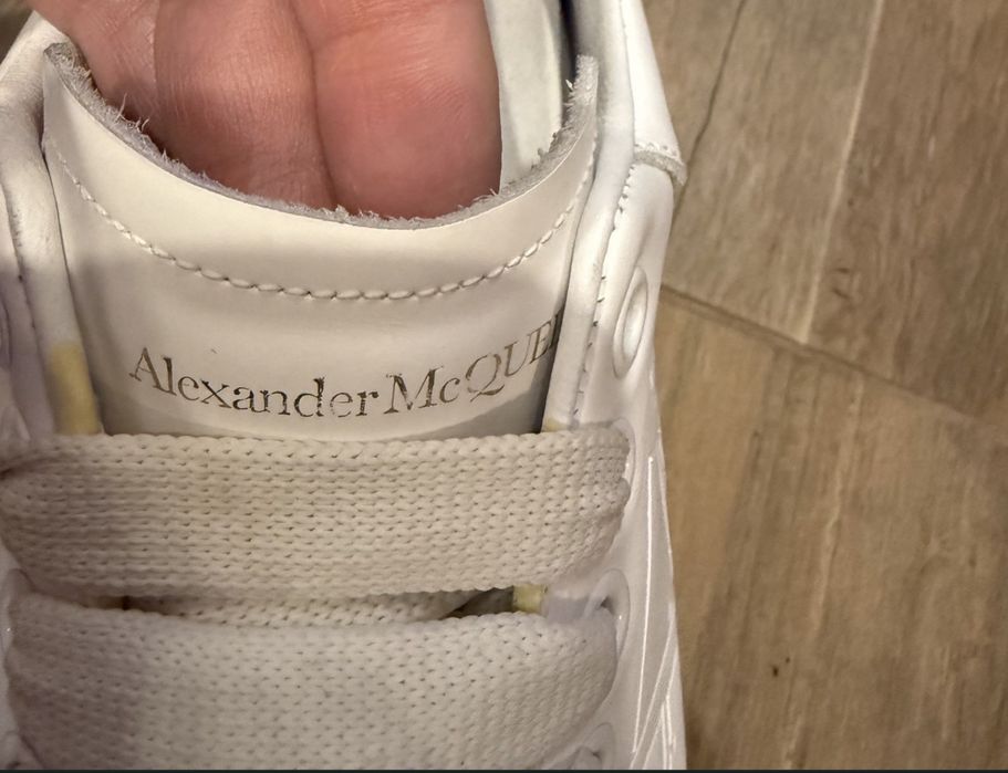 Бели кецове Alexander McQueen