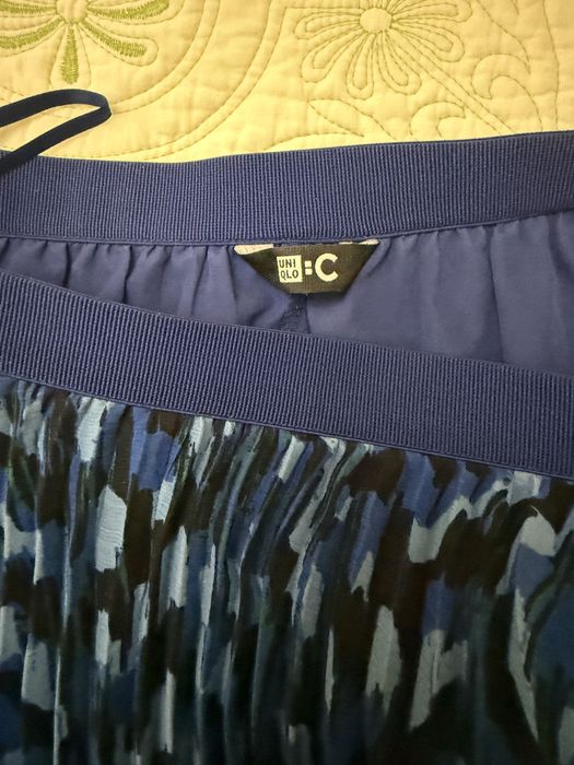 Uniqlo C юбка миди плиссе