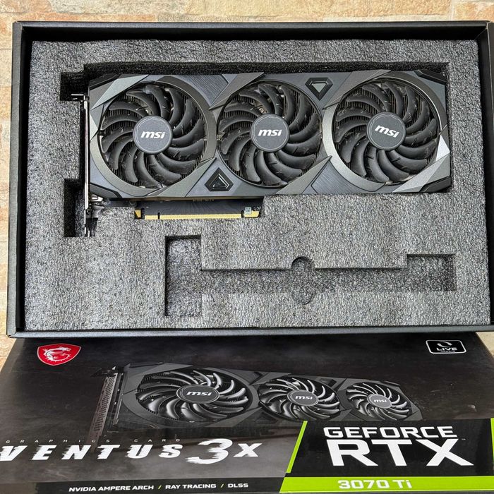 Видеокарта MSI GeForce RTX 3070 Ti SUPRIM X 8G