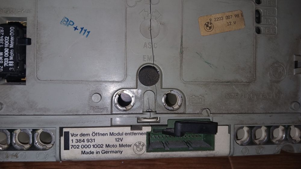 Щиток приборов bmw e34