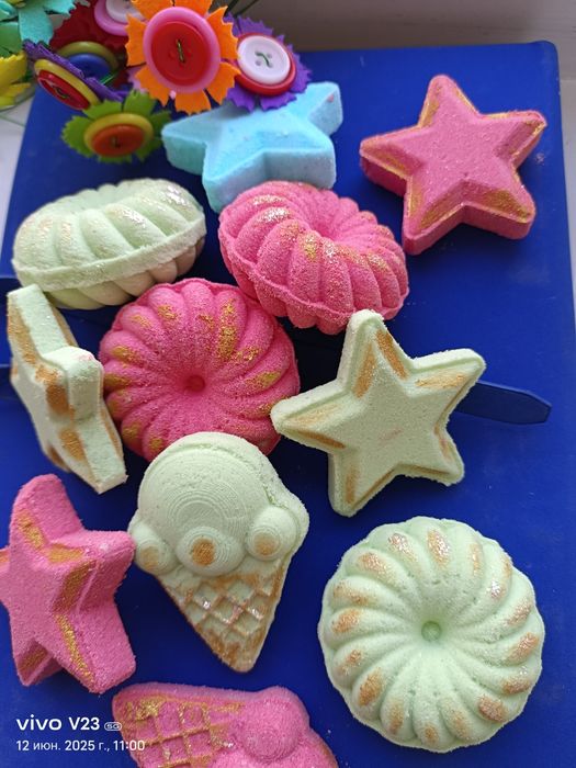 Бурлящие шары для ванной