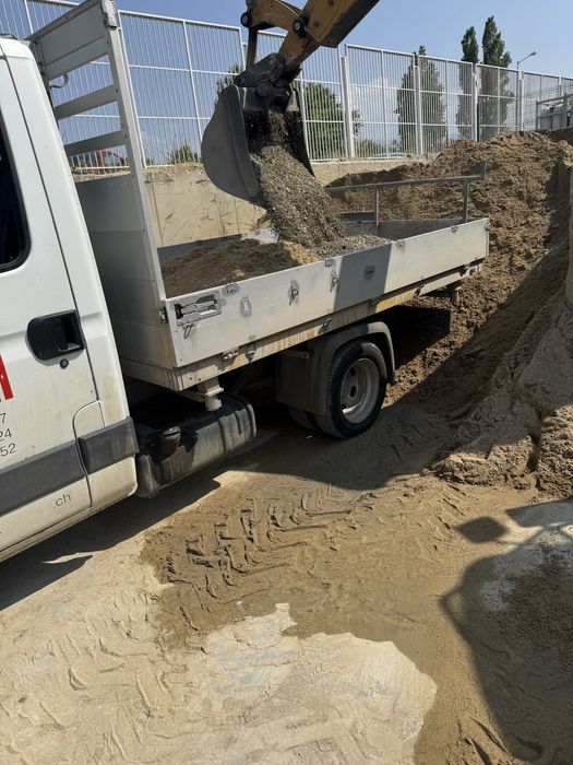 Услуги с мини багер и самосвал