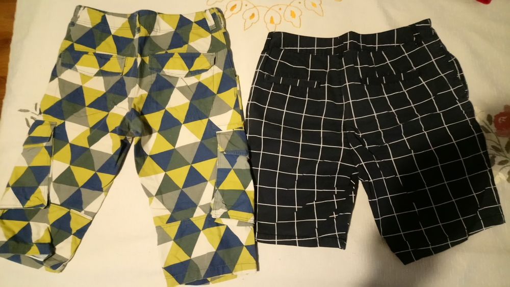 Къси панталони и суитчър