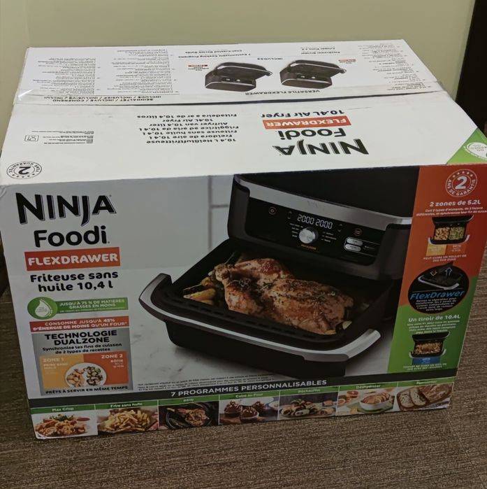 Ninja Foodi air fryer 10.4 литра + аксесоари