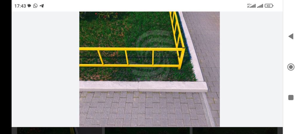 Ограждения металлические