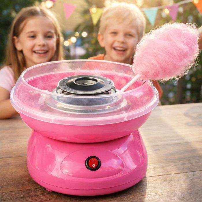 Машина за захарен памук за дома – Компактна, бърза и безопасна