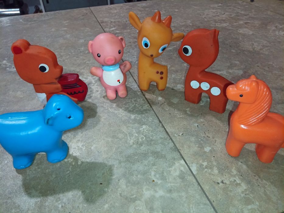Гумени играчки от Соца
