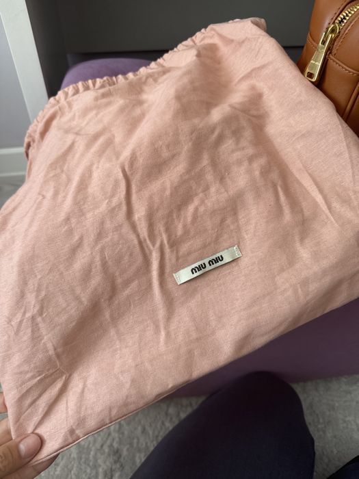 Сумка miu miu коричневая