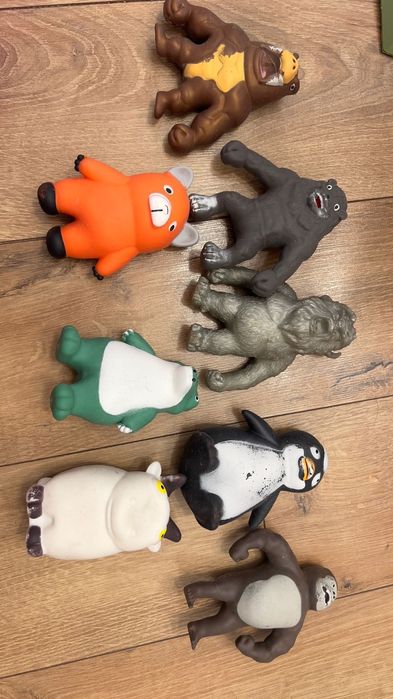 Игрушки тянучки резиновые внутри песок для развития мелкой моторики