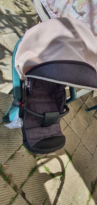 Бебешка количка NEXT комбинирана  с два коша +подарък кошница за кола